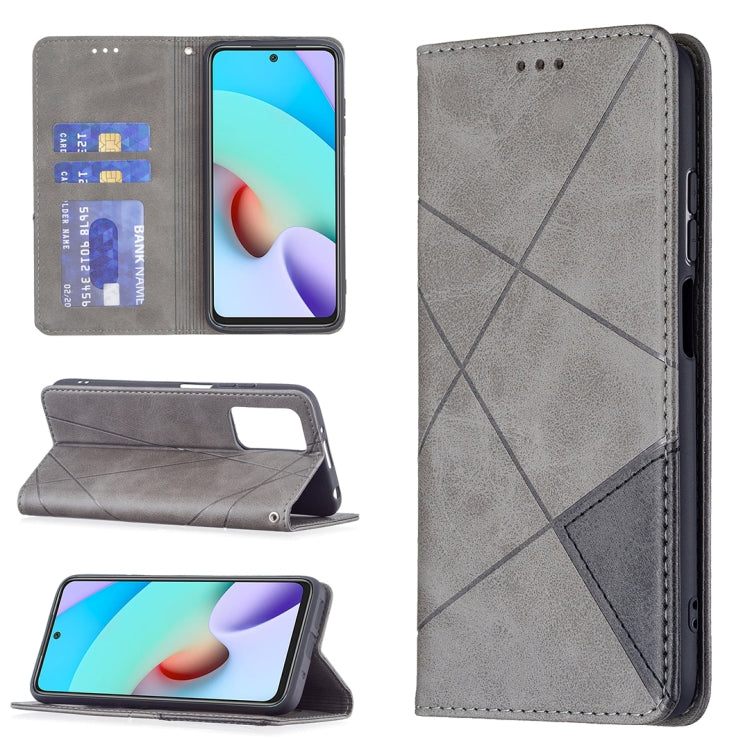 Custodia portafoglio in pelle con supporto per Xiaomi Redmi 10
