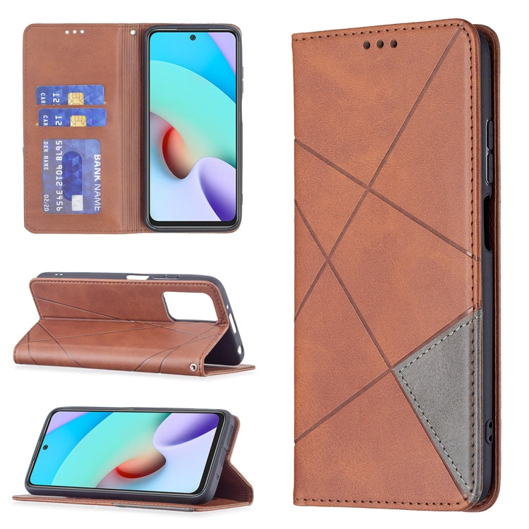 Custodia portafoglio in pelle con supporto per Xiaomi Redmi 10