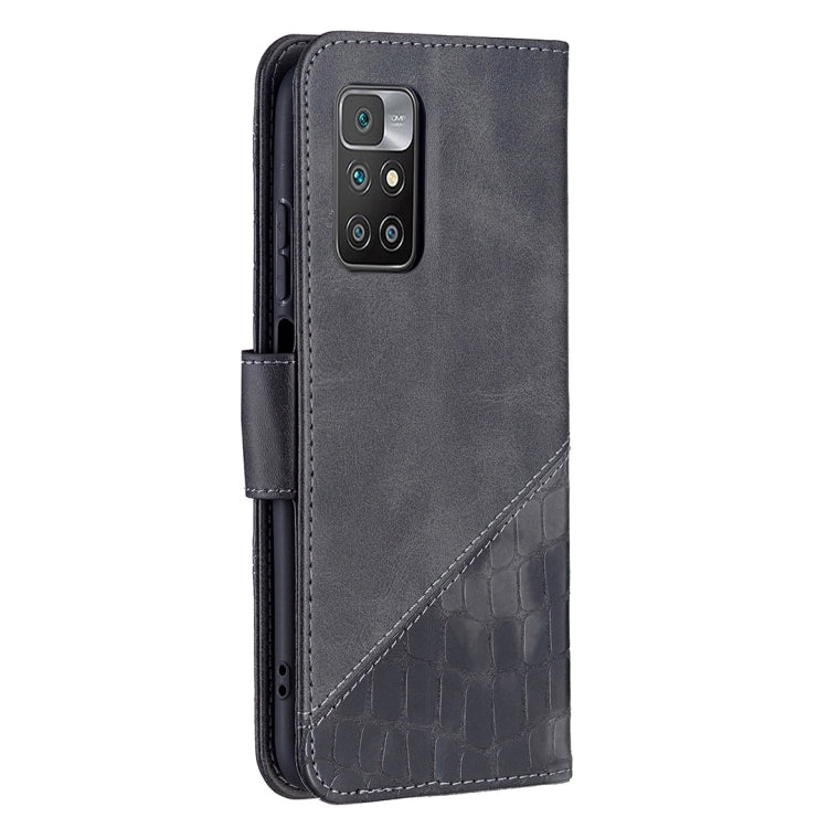 Custodia portafoglio in pelle sintetica per Xiaomi Redmi 10
