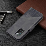 Custodia portafoglio in pelle sintetica per Xiaomi Redmi 10