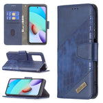 Custodia portafoglio in pelle sintetica per Xiaomi Redmi 10