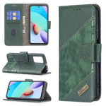 Custodia portafoglio in pelle sintetica per Xiaomi Redmi 10