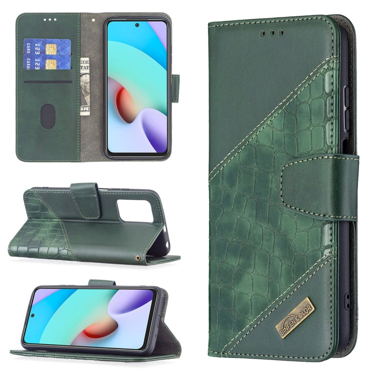 Custodia portafoglio in pelle sintetica per Xiaomi Redmi 10