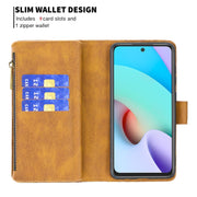 Custodia in pelle con cerniera orizzontale in rilievo con motivo a farfalla volante con supporto, fessure per carte e portafoglio, For Xiaomi Redmi 10
