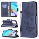 Custodia portafoglio in pelle per Xiaomi Redmi 10