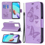 Custodia portafoglio in pelle per Xiaomi Redmi 10
