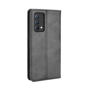 Custodia in pelle a vibrazione orizzontale con motivo retrò con fibbia magnetica con supporto, slot per schede e portafoglio, For OPPO Realme GT Master, For Tecno Phantom X, For Doogee N40 Pro, For Doogee S86 / S86 Pro, For Google Pixel 5a 5G          ...