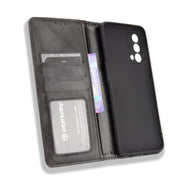Custodia in pelle a vibrazione orizzontale con motivo retrò con fibbia magnetica con supporto, slot per schede e portafoglio, For OPPO Realme GT Master, For Tecno Phantom X, For Doogee N40 Pro, For Doogee S86 / S86 Pro, For Google Pixel 5a 5G          ...