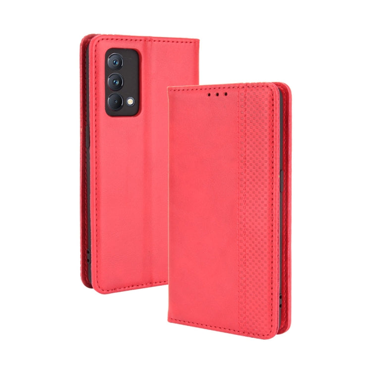 Custodia portafoglio in pelle con fibbia magnetica per smartphone