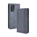 Custodia portafoglio in pelle con fibbia magnetica per smartphone