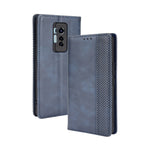 Custodia portafoglio in pelle con fibbia magnetica per smartphone