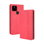 Custodia portafoglio in pelle con fibbia magnetica per smartphone