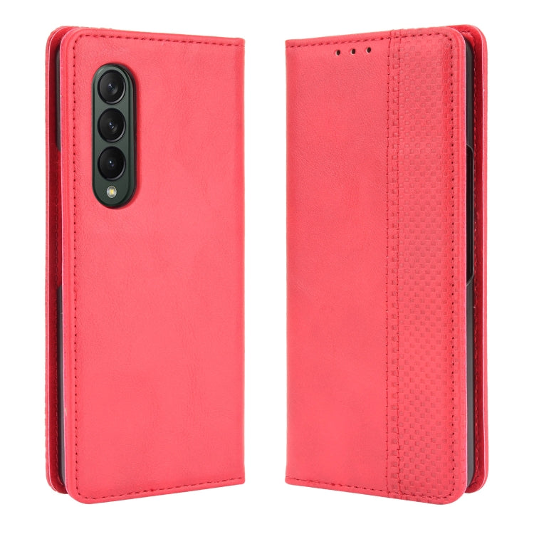 Custodia portafoglio in pelle con fibbia magnetica per smartphone