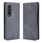 Custodia portafoglio in pelle con fibbia magnetica per smartphone