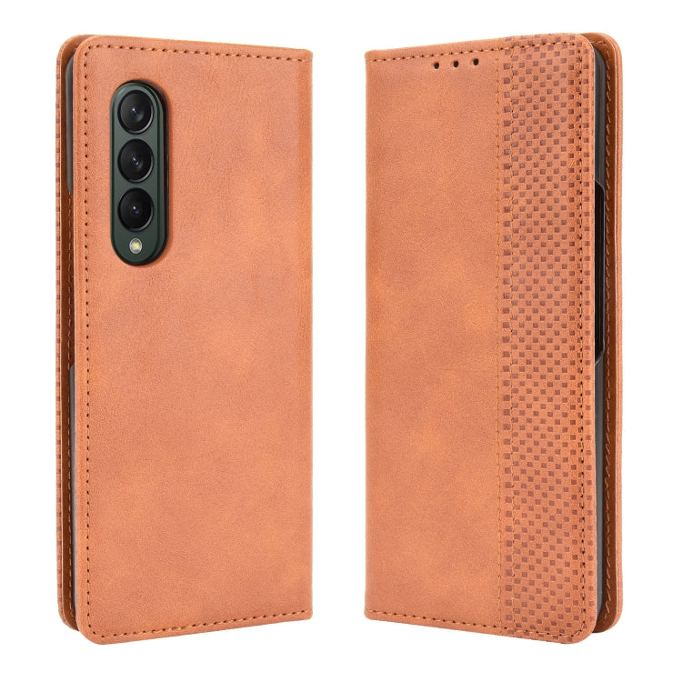 Custodia portafoglio in pelle con fibbia magnetica per smartphone