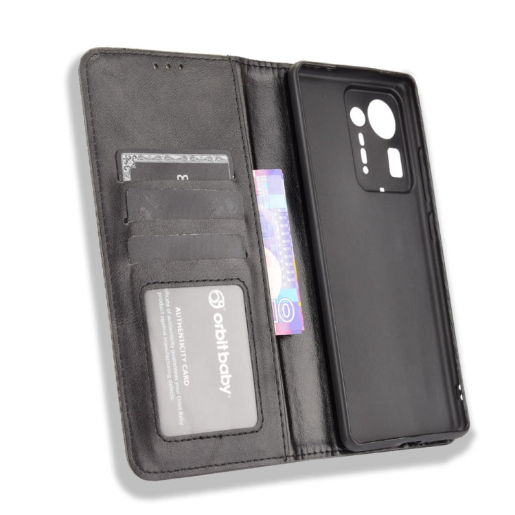 Custodia portafoglio in pelle con fibbia magnetica per Redmi 10