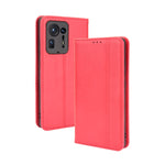 Custodia portafoglio in pelle con fibbia magnetica per Redmi 10