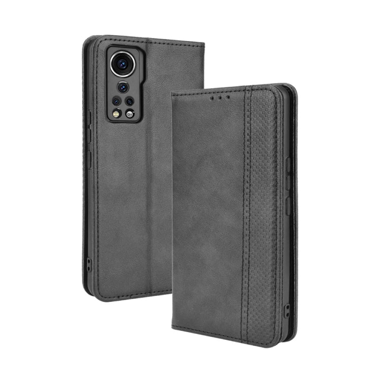 Custodia portafoglio in pelle con fibbia magnetica per Redmi 10