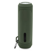 NewRixing NR-4016A TWS Altoparlante Bluetooth resistente agli spruzzi d'acqua con impugnatura a moschettone e torcia SOS