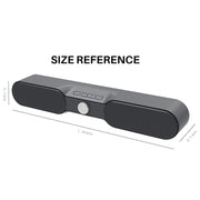 NewRixing NR-4017A TWS Graffiti Soundbar Altoparlante Bluetooth con manopola
