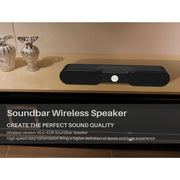 NewRixing NR-4017A TWS Graffiti Soundbar Altoparlante Bluetooth con manopola
