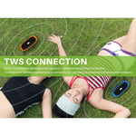 NewRixing NR-4022 Altoparlante Bluetooth TWS bicolore con manico
