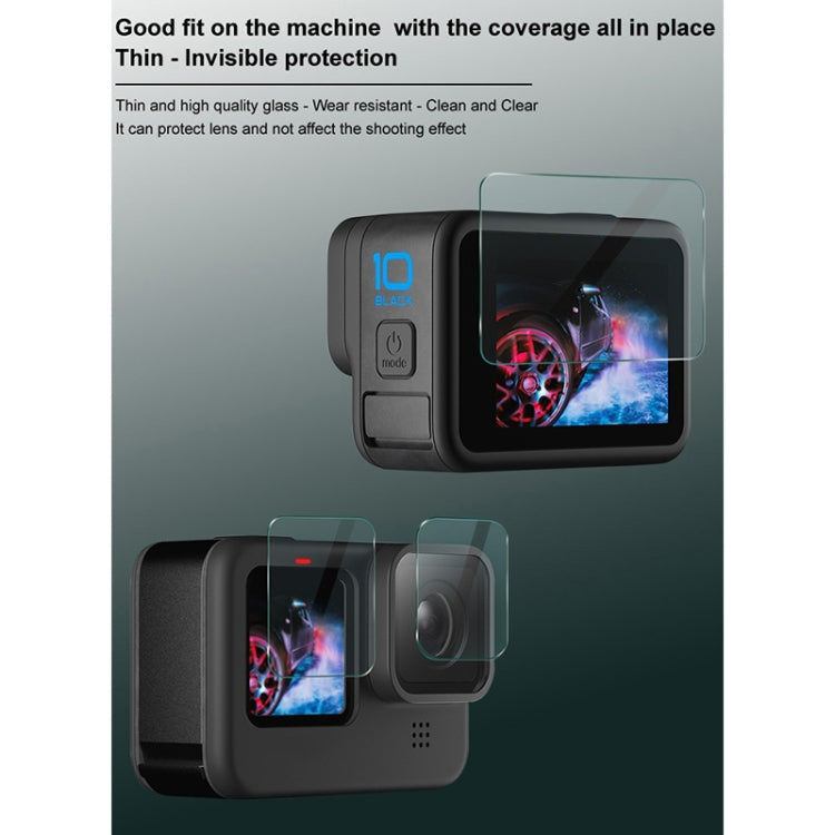 Obiettivo fotocamera 3 in 1 e pellicola vetro GoPro HERO10 Black