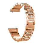 Cinturino di ricambio per cinturino di ricambio in acciaio diamantato universale a tre sfere da 22 mm, 22mm
