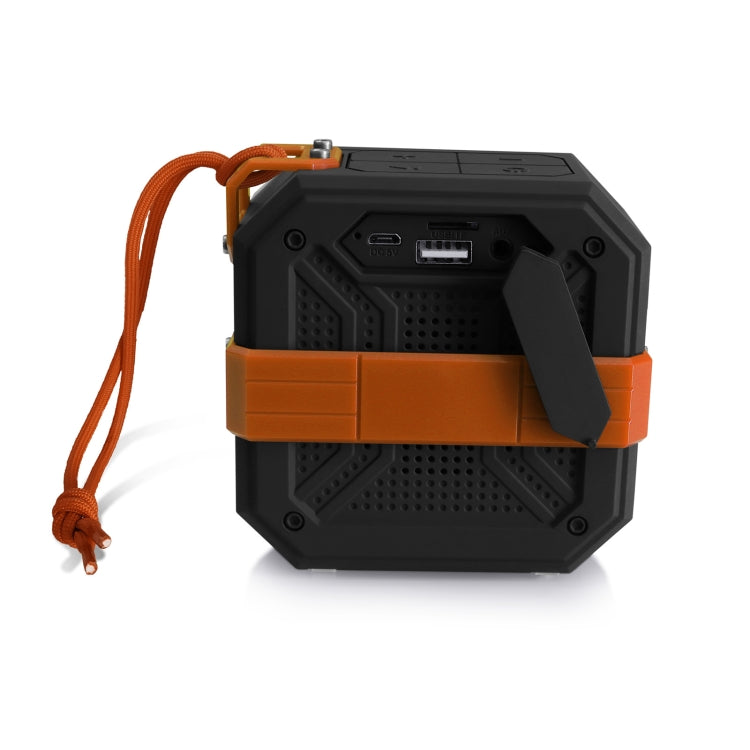 Nuovo altoparlante Bluetooth Rixing NR-103 Mini TWS con cordino, NR-103 (Orange), NR-103 (Black), NR-103 (Red), NR-103 (Blue), NR-103 (Green)