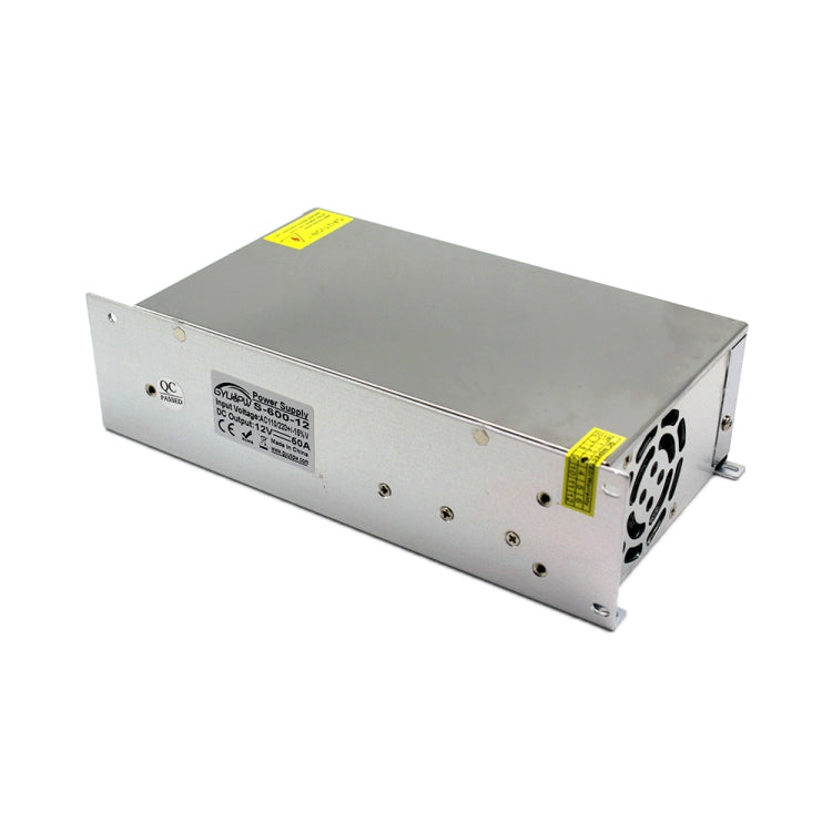 Display di sicurezza per il monitoraggio della barra luminosa a LED Alimentatore per lampada ad alta potenza, dimensioni: 245 x 125 x 65 mm, S-600-12 DC12V 50A 600W, S-720-12 DC12V 60A 720W, S-800-12 DC12V 66.7A 800W, S-1000-12 DC12V 83.3A 1000W       ...