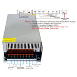 Display di sicurezza per il monitoraggio della barra luminosa a LED Alimentatore per lampada ad alta potenza, dimensioni: 245 x 125 x 65 mm, S-600-12 DC12V 50A 600W, S-720-12 DC12V 60A 720W, S-800-12 DC12V 66.7A 800W, S-1000-12 DC12V 83.3A 1000W       ...