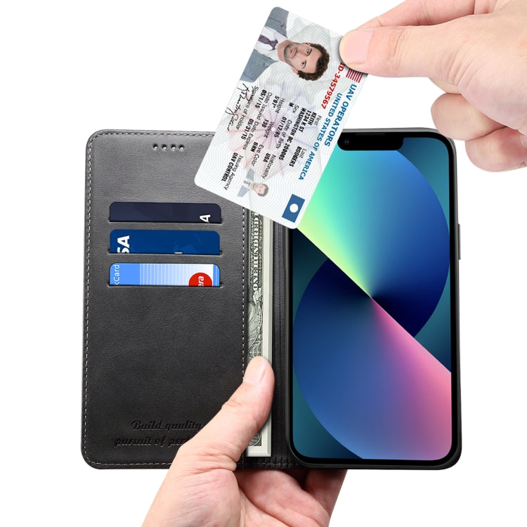 Custodia portafoglio in pelle per iPhone 13 Pro Max