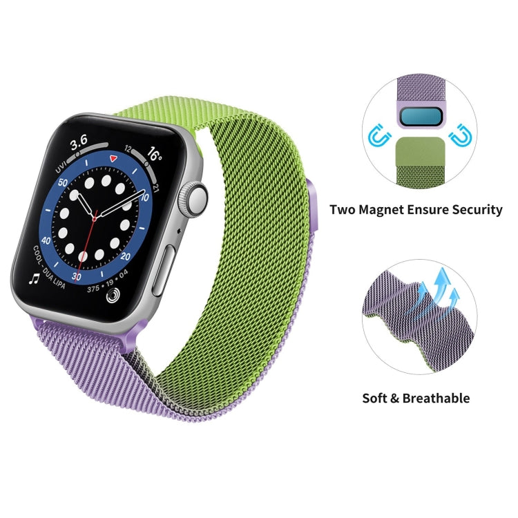 Cinturino di ricambio per cinturino di ricambio Milano colore sfumato per Apple Watch Series, 7 41mm/6&SE&5&4 40mm/3&2&1 38mm, 7 45mm/6&SE&5&4 44mm/3&2&1 42mm