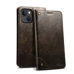 Custodia portafoglio in pelle con slot carte per iPhone 13 Pro Ma