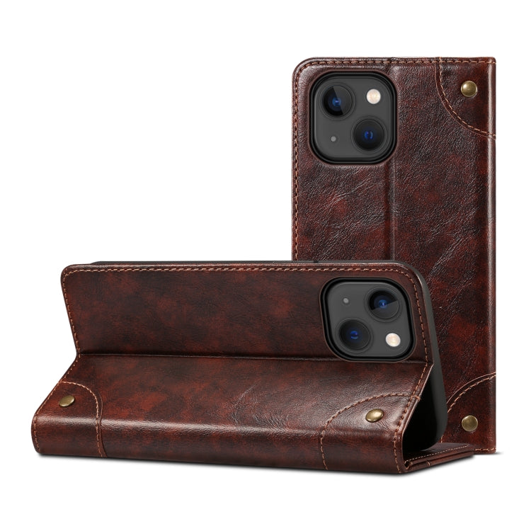 Custodia portafoglio in pelle con slot carte per iPhone 13 Pro Ma