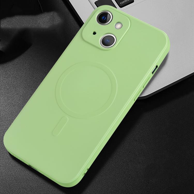 Custodia silicone liquido antiurto per iPhone 13