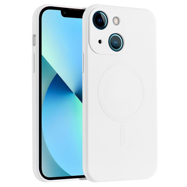 Custodia silicone liquido antiurto per iPhone 13