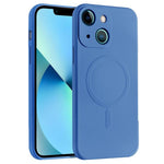 Custodia silicone liquido antiurto per iPhone 13