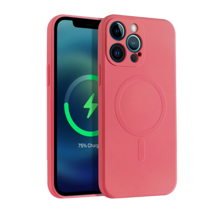 Custodia silicone liquido antiurto per iPhone 13