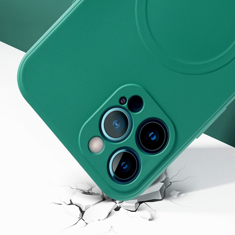 Custodia silicone liquido antiurto per iPhone 13 Pro Max