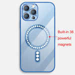Custodia MagSafe antiurto per iPhone 13 mini, 13, 13 Pro