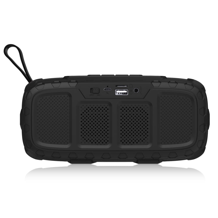 NewRixing NR-5018 Altoparlante Bluetooth portatile da esterno, supporto chiamate in vivavoce / scheda TF / disco FM / U