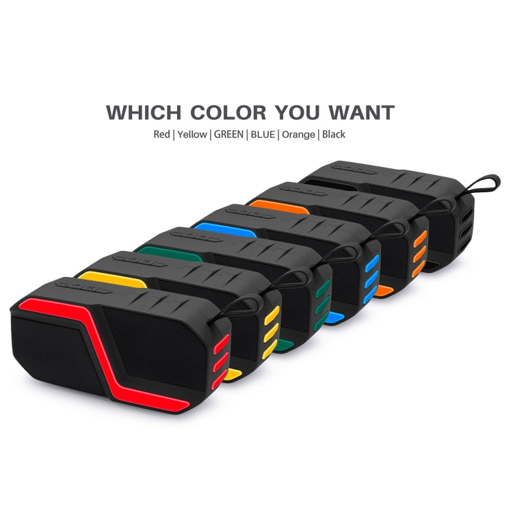 NewRixing NR-5019 Altoparlante Bluetooth portatile da esterno, supporto chiamate in vivavoce / scheda TF / disco FM / U