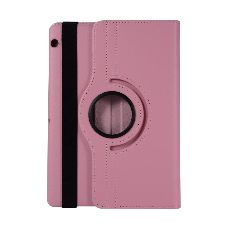 Litchi Texture Flip orizzontale Custodia in pelle con rotazione a 360 gradi con supporto, For Huawei MediaPad T3 10