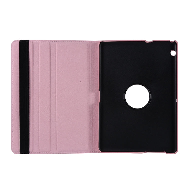 Litchi Texture Flip orizzontale Custodia in pelle con rotazione a 360 gradi con supporto, For Huawei MediaPad T3 10