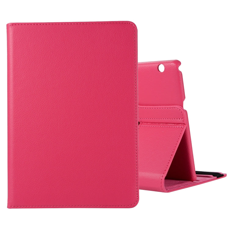 Litchi Texture Flip orizzontale Custodia in pelle con rotazione a 360 gradi con supporto, For Huawei MediaPad T3 10