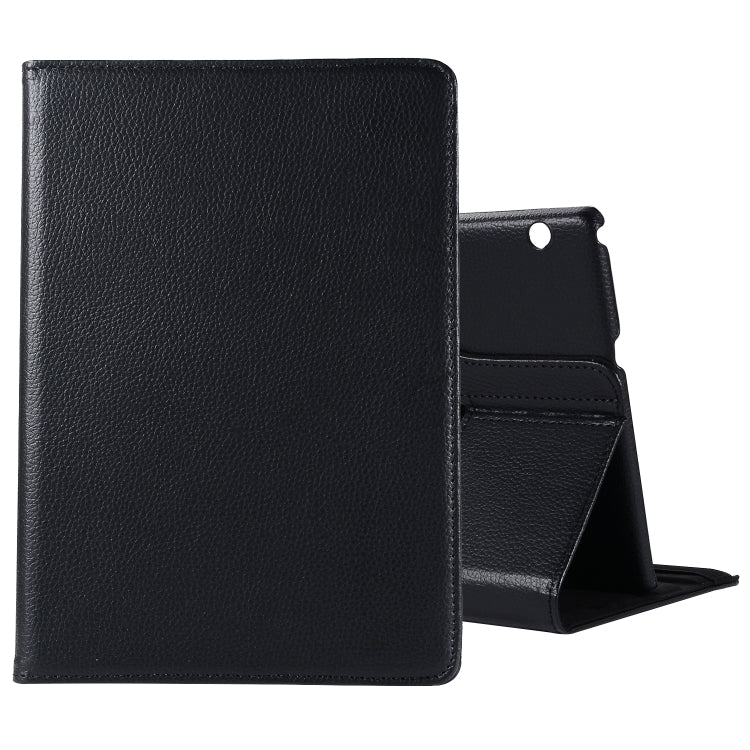 Litchi Texture Flip orizzontale Custodia in pelle con rotazione a 360 gradi con supporto, For Huawei MediaPad T3 10