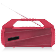 NewRixing NR-4025FM Altoparlante Bluetooth portatile per esterni a prova di spruzzi d'acqua, supporto chiamate in vivavoce / scheda TF / disco FM / U