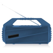 NewRixing NR-4025FM Altoparlante Bluetooth portatile per esterni a prova di spruzzi d'acqua, supporto chiamate in vivavoce / scheda TF / disco FM / U