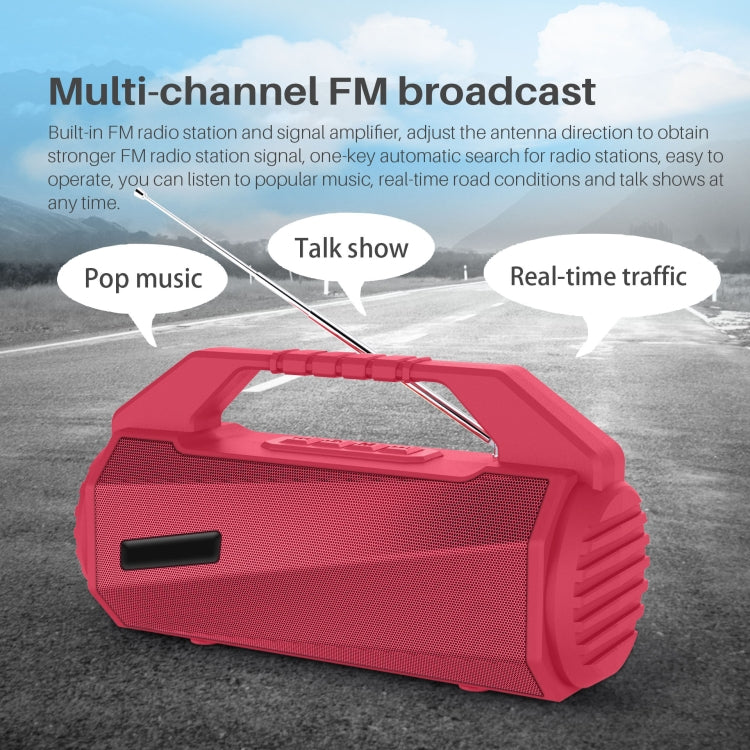 NewRixing NR-4025FM Altoparlante Bluetooth portatile 10W